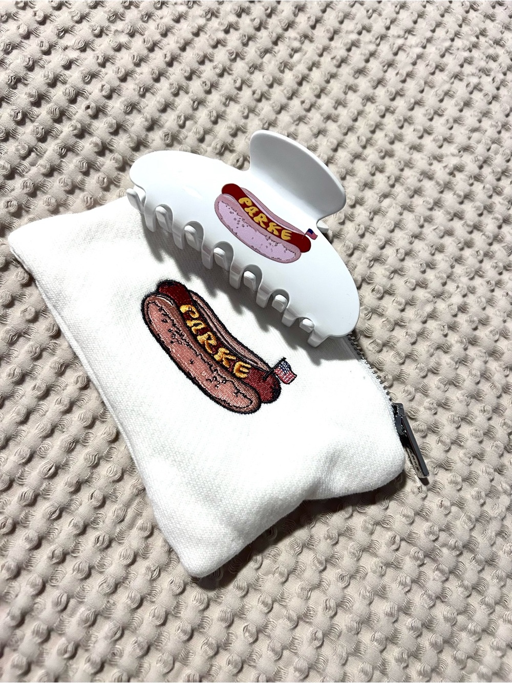 🔥 Parke Hot Dog 🌭 Edition Claw Clip